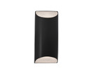 Exterior Wall Mt./Flush by Justice Designs ( 102 | CER-5755W-CRB Ambiance ) 
