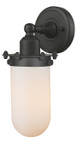 Sconces Single Glass by Innovations ( 405 | 900-1W-OB-CE231-OB-W Austere ) 