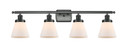 Bathroom Fixtures Four Lights by Innovations ( 405 | 916-4W-BK-G61 Ballston Urban ) 