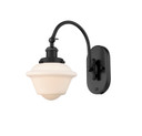 Sconces Single Glass by Innovations ( 405 | 918-1W-BK-G531 Franklin Restoration ) 