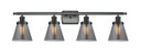 Bathroom Fixtures Four Lights by Innovations ( 405 | 916-4W-BK-G63-LED Ballston Urban ) 
