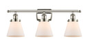 Bathroom Fixtures Three Lights by Innovations ( 405 | 916-3W-PN-G61 Ballston Urban ) 