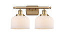 Bathroom Fixtures Two Lights by Innovations ( 405 | 916-2W-BB-G71-LED Ballston Urban ) 