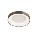 Flush Mounts Slimline/Low Profile by Justice Designs ( 102 | ACR-4050-OPAL-LTBZ Acryluxe ) 