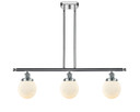 Linear/Island 3 Light Bar by Innovations ( 405 | 916-3I-PC-G201-6-LED Ballston Urban ) 