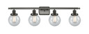 Bathroom Fixtures Four Lights by Innovations ( 405 | 916-4W-OB-G204-6-LED Ballston Urban ) 