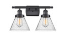 Bathroom Fixtures Two Lights by Innovations ( 405 | 916-2W-BK-G44-LED Ballston Urban ) 