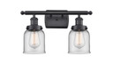 Bathroom Fixtures Two Lights by Innovations ( 405 | 916-2W-BK-G52-LED Ballston Urban ) 