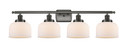 Bathroom Fixtures Four Lights by Innovations ( 405 | 916-4W-OB-G71 Ballston Urban ) 