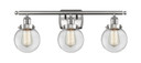 Bathroom Fixtures Three Lights by Innovations ( 405 | 916-3W-SN-G202-6 Ballston Urban ) 