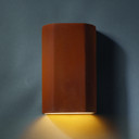 Sconces Directional/Cylinder by Justice Designs ( 102 | CER-5500-RRST Ambiance ) 