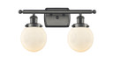 Bathroom Fixtures Two Lights by Innovations ( 405 | 916-2W-OB-G201-6-LED Ballston Urban ) 