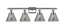 Bathroom Fixtures Four Lights by Innovations ( 405 | 916-4W-PC-G43 Ballston Urban ) 