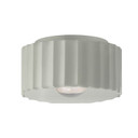 Exterior Ceiling Mount by Justice Designs ( 102 | CER-6185W-MAT Radiance ) 