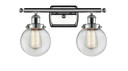 Bathroom Fixtures Two Lights by Innovations ( 405 | 916-2W-PC-G202-6 Ballston Urban ) 