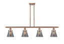 Linear/Island 4 Light + by Innovations ( 405 | 916-4I-AC-G63 Ballston Urban ) 