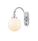 Sconces Single Glass by Innovations ( 405 | 918-1W-PC-G201-8 Franklin Restoration ) 