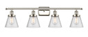 Bathroom Fixtures Four Lights by Innovations ( 405 | 916-4W-PN-G64-LED Ballston Urban ) 