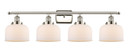Bathroom Fixtures Four Lights by Innovations ( 405 | 916-4W-PN-G71 Ballston Urban ) 
