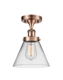 Semi-Flush Mts. Glass Down by Innovations ( 405 | 916-1C-AC-G42 Ballston Urban ) 