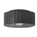 Exterior Ceiling Mount by Justice Designs ( 102 | CER-6187W-CRB Radiance ) 