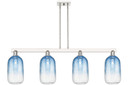 Linear/Island 4 Light + by Innovations ( 405 | 716-4I-PN-G482-7SB Arcadia ) 