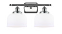 Bathroom Fixtures Two Lights by Innovations ( 405 | 916-2W-PC-G71-LED Ballston Urban ) 