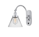 Sconces Single Glass by Innovations ( 405 | 918-1W-PC-G42 Franklin Restoration ) 