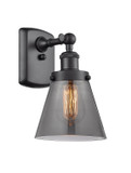 Sconces Single Glass by Innovations ( 405 | 916-1W-BK-G63 Ballston Urban ) 