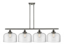 Linear/Island 4 Light + by Innovations ( 405 | 916-4I-OB-G72-L-LED Ballston Urban ) 