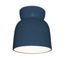 Flush Mounts Glass Down by Justice Designs ( 102 | CER-6190-MDMT-LED1-1000 Radiance Collection ) 