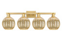 Bathroom Fixtures Four Lights by Innovations ( 405 | 716-4W-BB-G458-7ME Arcadia ) 