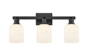 Bathroom Fixtures Three Lights by Innovations ( 405 | 716-3W-BK-G559-5GWH Arcadia ) 