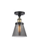 Semi-Flush Mts. Glass Down by Innovations ( 405 | 916-1C-BAB-G63-LED Ballston Urban ) 