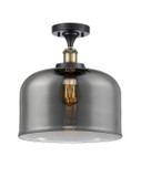 Semi-Flush Mts. Glass Down by Innovations ( 405 | 916-1C-BAB-G73-L Ballston Urban ) 