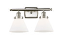 Bathroom Fixtures Two Lights by Innovations ( 405 | 916-2W-SN-G41-LED Ballston Urban ) 