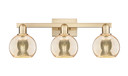 Bathroom Fixtures Three Lights by Innovations ( 405 | 716-3W-CB-G128-6 Edison ) 
