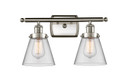 Bathroom Fixtures Two Lights by Innovations ( 405 | 916-2W-SN-G62-LED Ballston Urban ) 