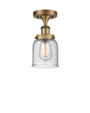 Semi-Flush Mts. Glass Down by Innovations ( 405 | 916-1C-BB-G54-LED Ballston Urban ) 