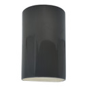 Exterior Wall Mt./Flush by Justice Designs ( 102 | CER-1260W-GRY ) 