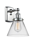 Sconces Single Glass by Innovations ( 405 | 916-1W-PC-G42 Ballston Urban ) 
