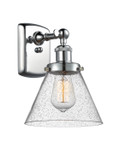 Sconces Single Glass by Innovations ( 405 | 916-1W-PC-G44 Ballston Urban ) 
