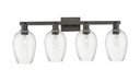 Bathroom Fixtures Four Lights by Innovations ( 405 | 716-4W-BK-G457-6CL Arcadia ) 