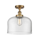 Semi-Flush Mts. Glass Down by Innovations ( 405 | 916-1C-BB-G72-L Ballston Urban ) 