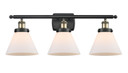 Bathroom Fixtures Three Lights by Innovations ( 405 | 916-3W-BAB-G41 Ballston Urban ) 
