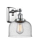 Sconces Single Glass by Innovations ( 405 | 916-1W-PC-G74-LED Ballston Urban ) 