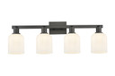 Bathroom Fixtures Four Lights by Innovations ( 405 | 716-4W-BK-G559-5GWH Arcadia ) 