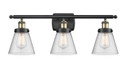 Bathroom Fixtures Three Lights by Innovations ( 405 | 916-3W-BAB-G64 Ballston Urban ) 