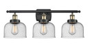 Bathroom Fixtures Three Lights by Innovations ( 405 | 916-3W-BAB-G74 Ballston Urban ) 