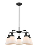 Mid. Chandeliers Glass Down by Innovations ( 405 | 916-5CR-BK-G61 Ballston Urban ) 